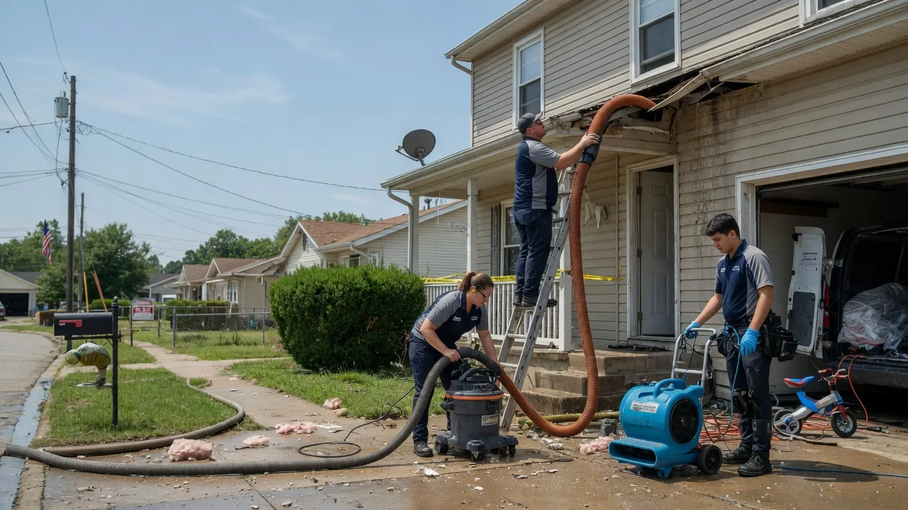 Water Damage Restoration in Evans City, PA near me